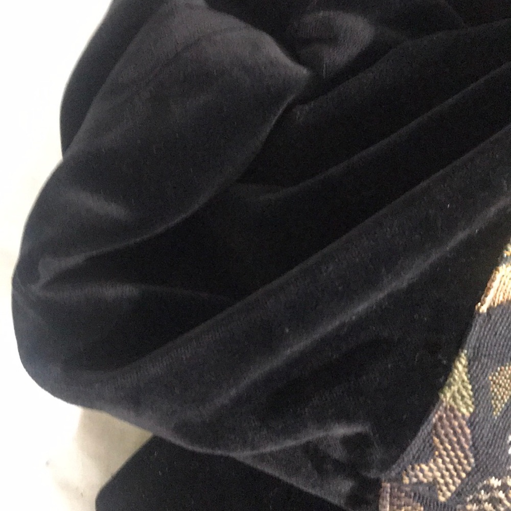 “TIB of MONTREAL ” VINTAGE Velvet Boho Ladies Jacket . - Picture 11 of 12